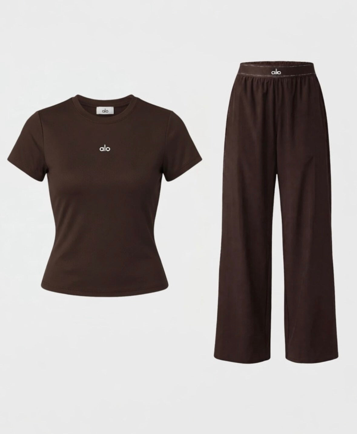 Ensemble alo marron